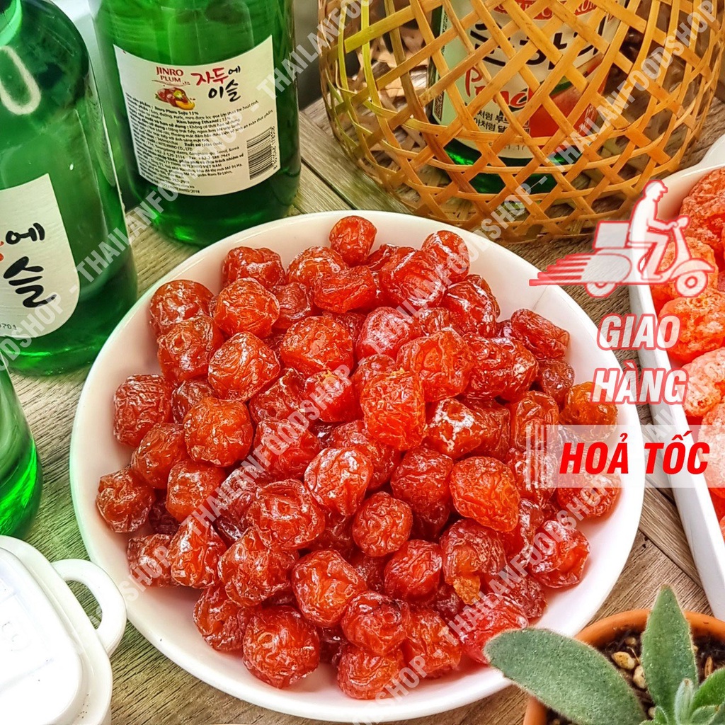 Xí Muội (Ô Mai) Mận Cơm Chua Ngọt Lon 500Gram