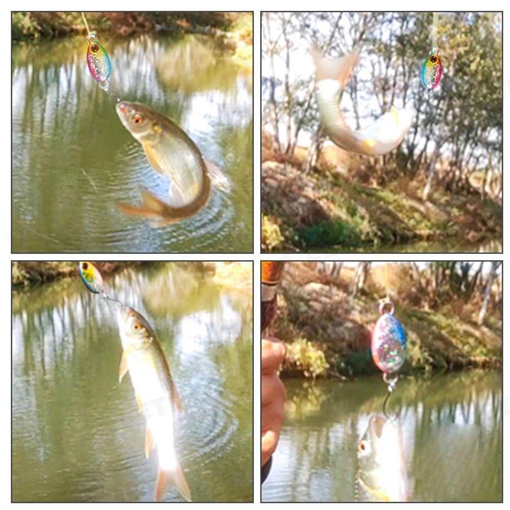 MUVAKO Mồi câu cá  bằng kim loại bền 2g 3g 5g