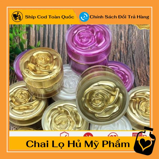 Hủ Đựng Kem ❤ TOP GIÁ RẺ ❤ Hũ chiết mỹ phẩm 5g,10g,20g hoa hồng đựng kem face , phụ kiện du lịch