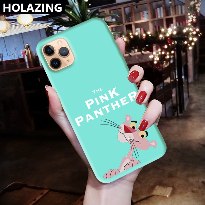 Ốp Điện Thoại Silicon Mềm Hình The Pink Panter Cho Iphone Xs Max X Xr Iphone 12 Mini 11 Pro Max 8 Plus 7 Plus Se 2020 6s Plus