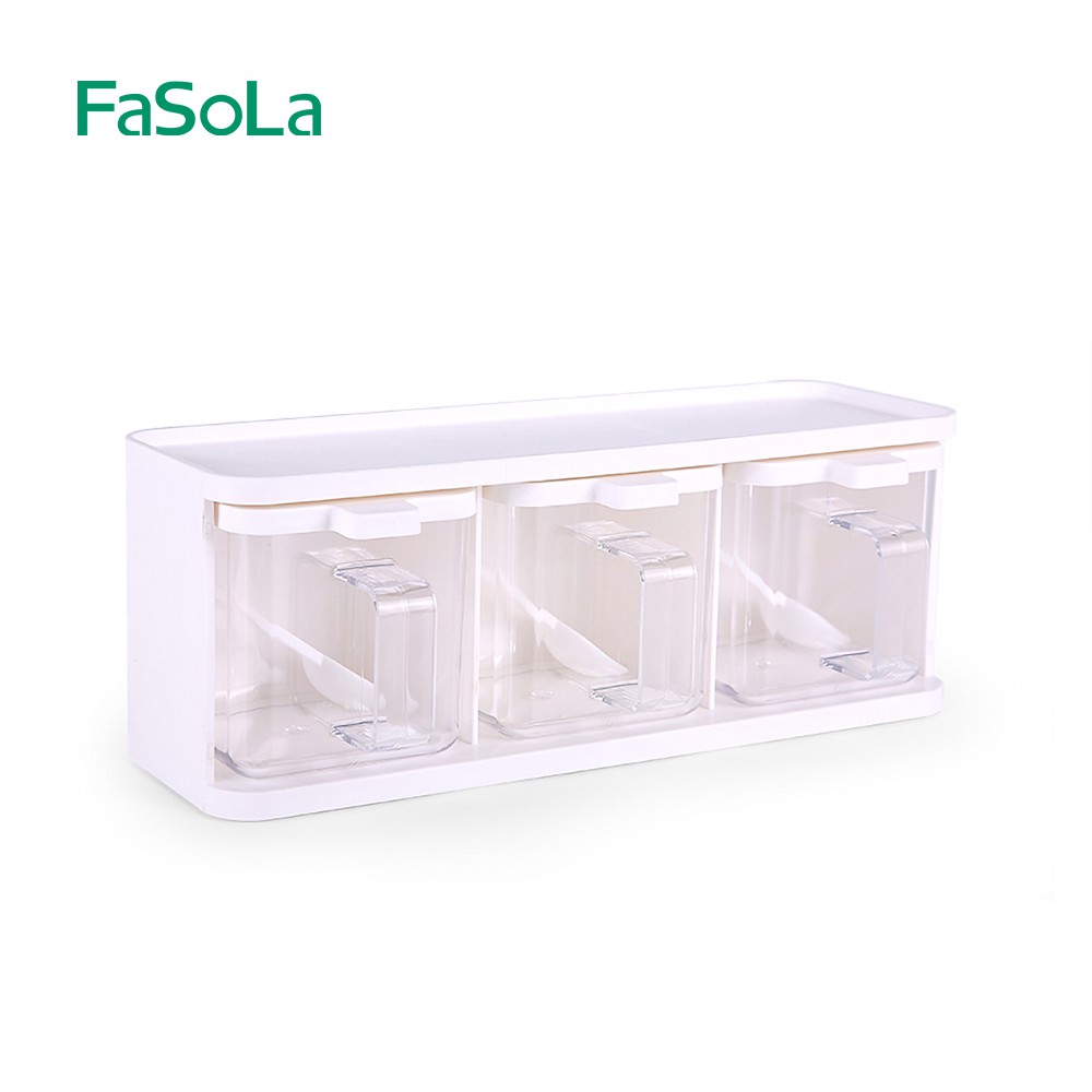 [FREESHIP] Bộ hũ đựng gia vị FASOLA - Hũ chia gia vị cao cấp phong cách Nhật Bản FSLQJ-0038