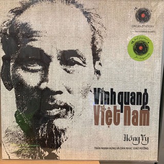 Đĩa than Vinh Quang Việt Nam - ca sĩ Hồng Vy thể hiện.