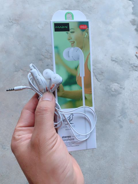 TAI NGHE NHÉT TAI MAIMI H10 JACK 3.5 - CHÍNH HÃNH BH 12T
