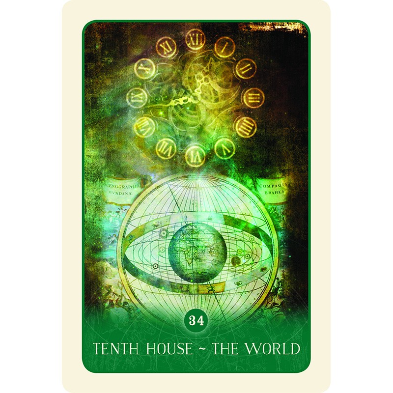 Bộ Bài Black Moon Astrology Cards (Mystic House Tarot Shop)