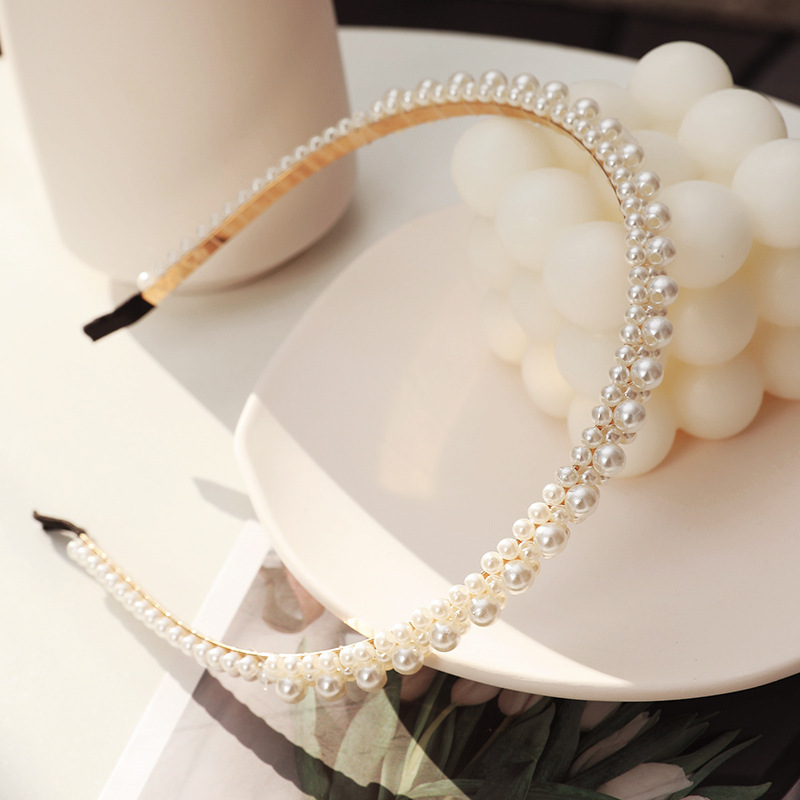 Cài tóc đính ngọc trai giả xinh xắn dành cho nữ