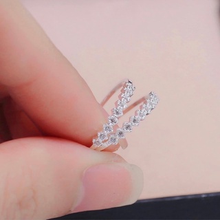 Nhẫn bạc đá chất liệu bạc ta - Lily