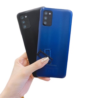 Bộ vỏ thay thế samsung a03s + khay sim