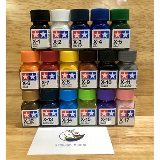 Sơn Mô hình Tamiya Enamel Paint X1-X17 - Dụng cụ mô hình