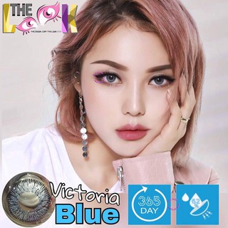 CONTACT LENS MÀU BLUE - XANH XÁM - TỰ NHIÊN - GIÃN NHẸ - 0 ĐỘ
