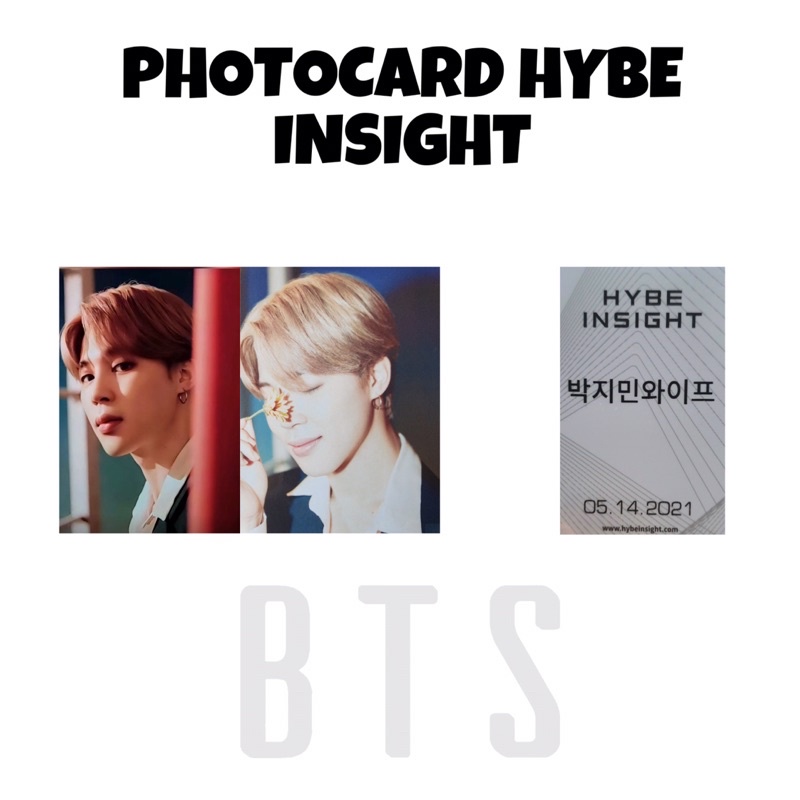 (UNOFF) SET 2 CARD HYBE INSIGHT 2021 NHÓM NHẠC BTS