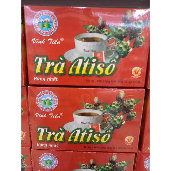 Trà túi lọc Atiso Vĩnh Tiến 40g