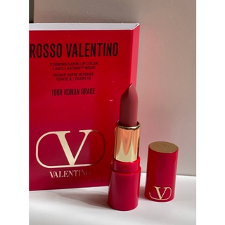 Son Matte Rosso Valentino Mini màu 100R Roman Grace tone màu Hồng nude