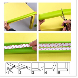 Dây bọt biển bọc cạnh bàn dài bảo vệ bé yêu