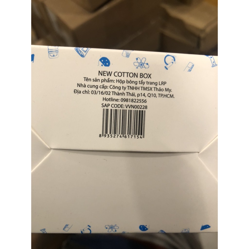 (hàng sample) Hộp bông tẩy trang NEW COTTON BOX La Roche-Posay 50 miếng | BigBuy360 - bigbuy360.vn