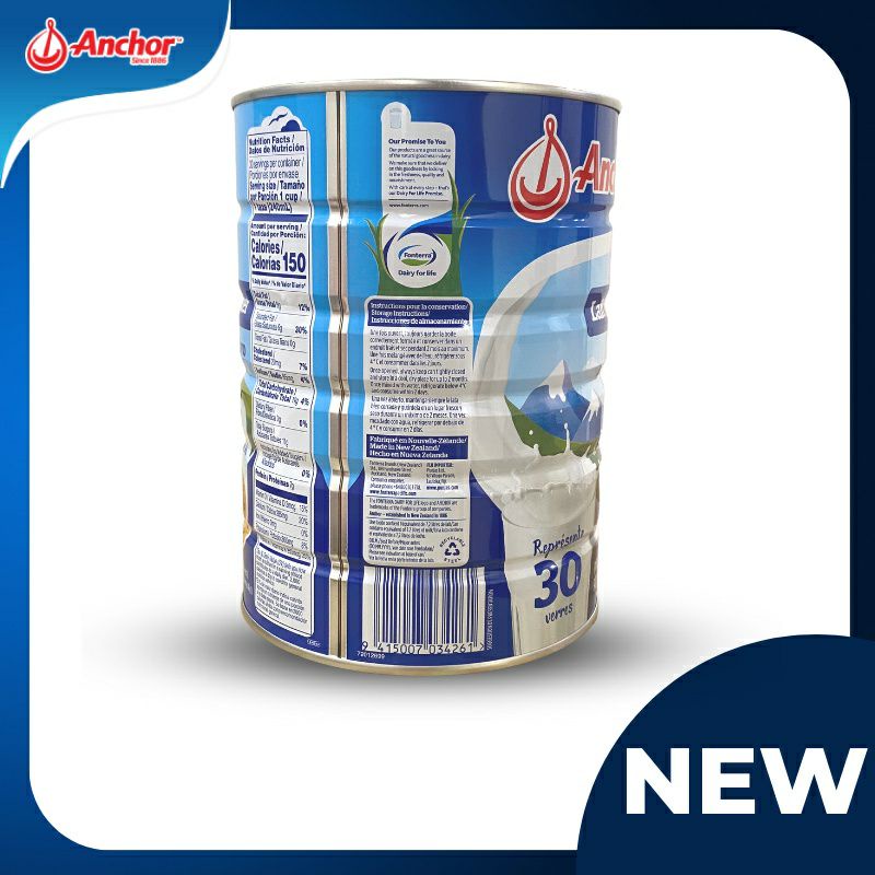 Sữa bột Anchor nguyên kem 900g Date 2025