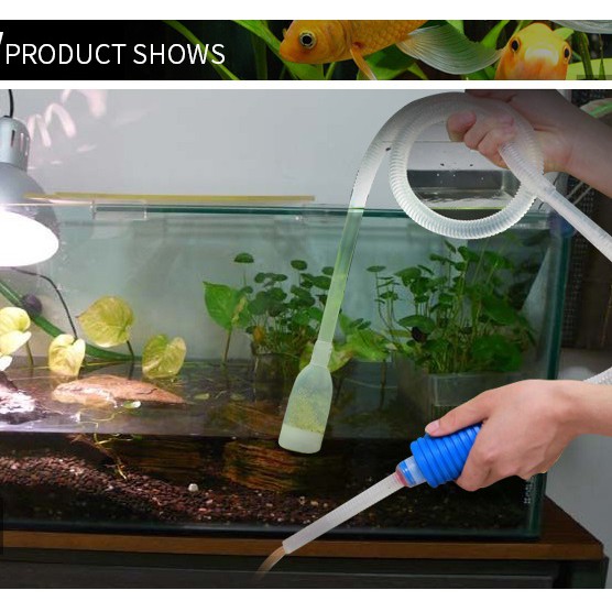 Bơm Tay Hút Đáy Giá Siêu Rẻ | Dụng Cụ Thay Nước Bể Cá Cảnh Thuỷ Sinh