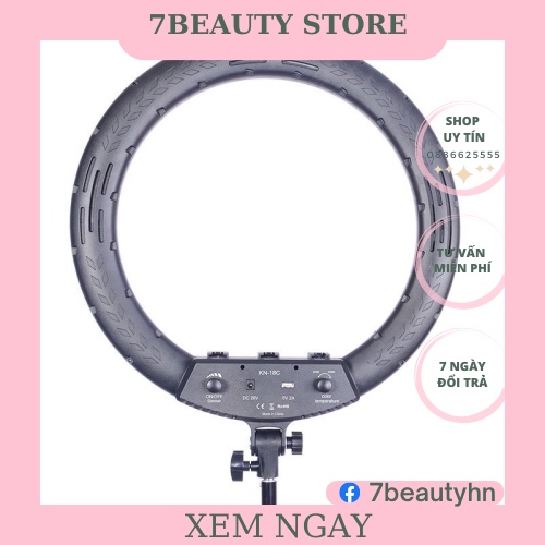 Đèn Led Livestream 45CM HQ18 Chính Hãng Công Suất Lớn, Đèn Hỗ Trợ Chụp Ảnh Quay Video