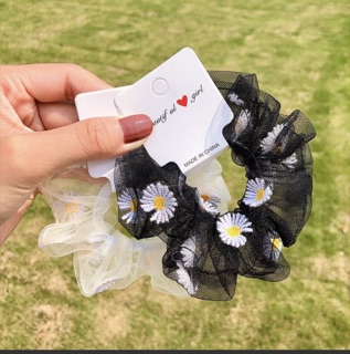DÂY BUỘC TÓC ĐEO TAY HOA CÚC - SRUNCHIES DAISY