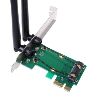 Card Wifi Pci-E Express 2 Ăng Ten Cho Pc
