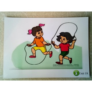 Flashcard lớp 3 in 2 mặt