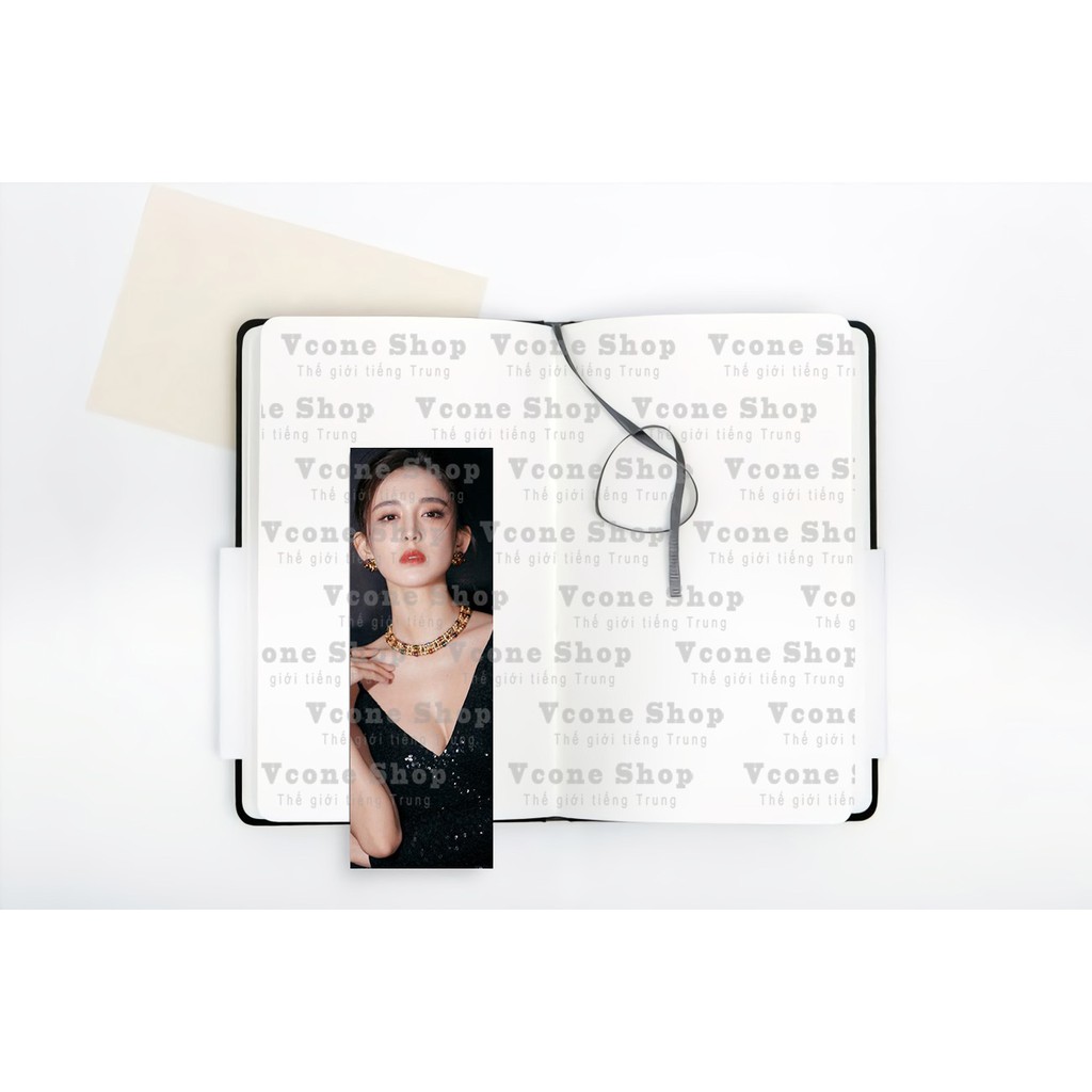 (8 tấm) Bookmark IN HÌNH Hoàng Mộng Oánh 2 mặt idol diễn viên cpop quà tặng xinh xắn