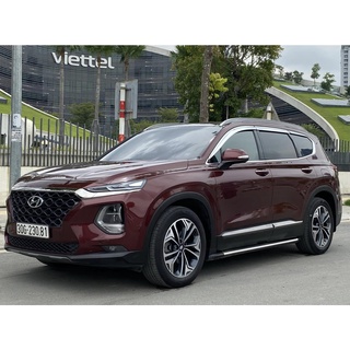 Vè che mưa Hyundai Santafe 2019-2022 Mạ chrome sáng bóng hàng Hàn Quốc