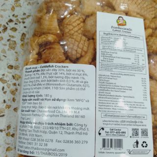Bánh Snack Mực Thái