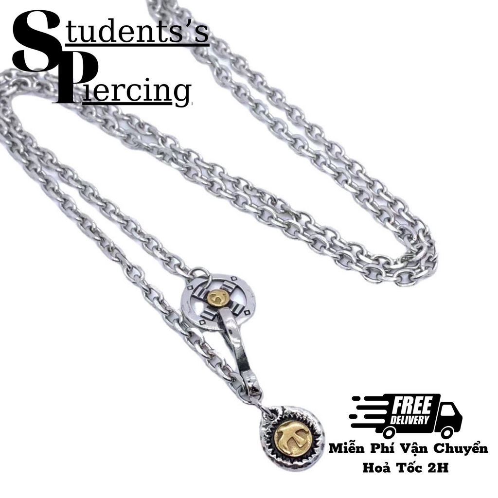 [NOW SHIP] DÂY CHUYỀN NAM MIX CHARM CAO CẤP - KHÔNG HAN GỈ