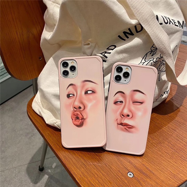 Ốp Lưng iPhone hình mặt người biểu cảm độc đáo cho iPhone 7/8/SE/7Plus/8Plus/X/XS/XR/XSMAX/11/11Pro/11Max - Mã TZAC241