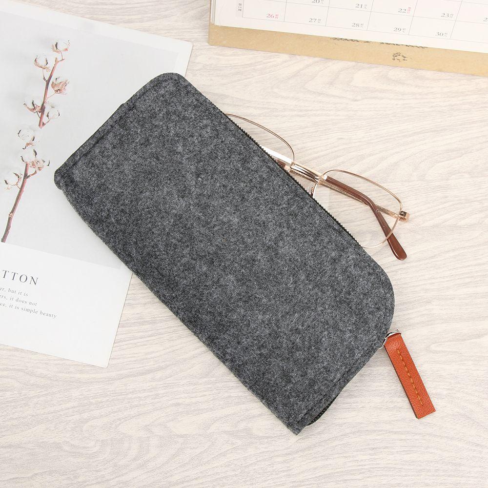 Hộp Đựng Mắt Kính Mềm Có Khóa Kéo Thời Trang