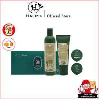 Dầu Gội Ngăn Rụng Tóc , Kích Mọc Tóc Gội Xả Gừng Xanh , Hà Thủ Ô WEILAIYA [ Chính Hãng ]