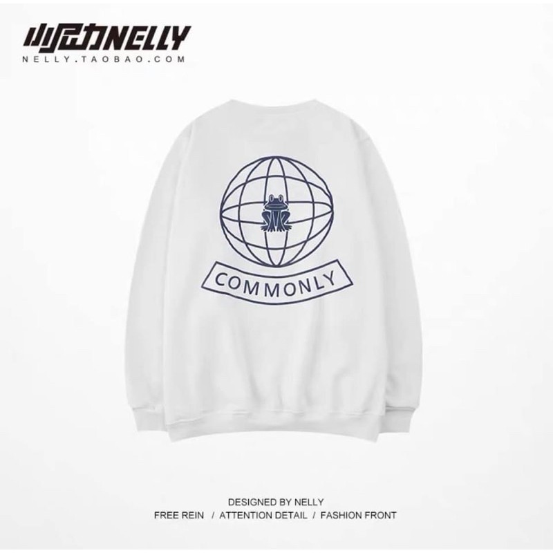 (SẴN) Áo nỉ Nelly lót lông trái đất | BigBuy360 - bigbuy360.vn