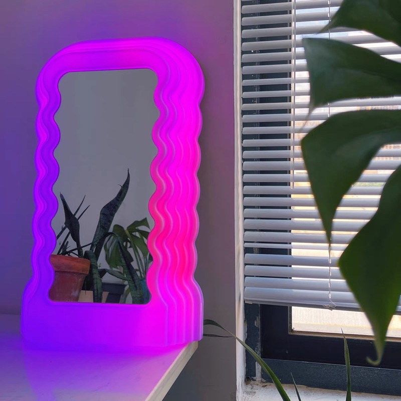 GƯƠNG SÓNG NƯỚC SÁNG ĐÈN MINISIZE ĐỂ BÀN
