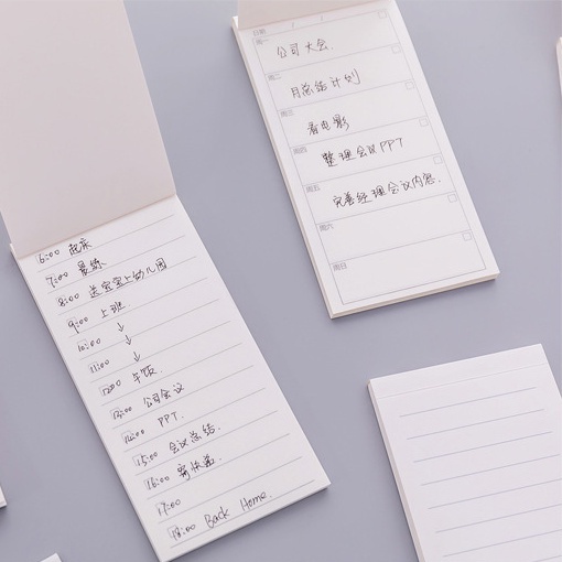 Set 50 Sổ Tay Ghi Chú Có Thể Tháo Rời Tiện Dụng