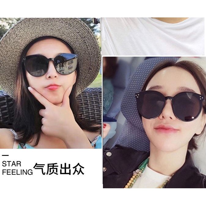 Kính ulzzang nữ râm đen đi biển hè 2020 (3 chấm) | BigBuy360 - bigbuy360.vn