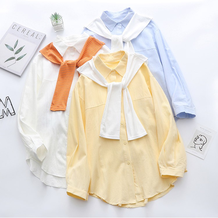 Áo Sơ Mi Thủy Thủ Form Rộng 938