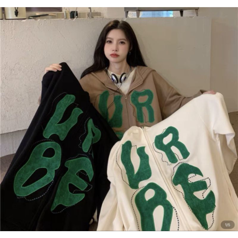 Áo KHOÁC NỈ HOODIE unisex form dáng rộng nam nữ- ÁO KHOÁC NỈ CHỮ URBE -- MẪU HOT 2022