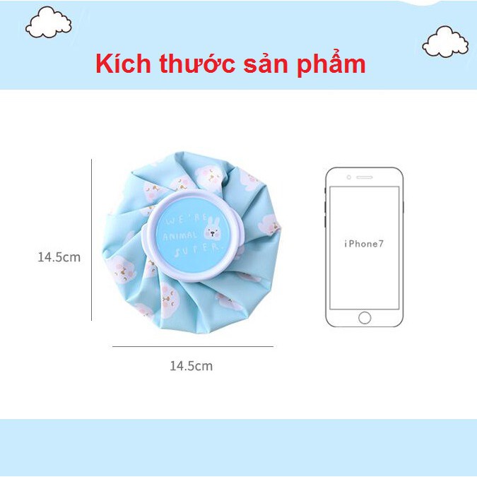 [LOẠI DÀY] TÚI CHƯỜM NÓNG LẠNH NHIỀU HÌNH NGỘ NGHĨNH T3A2