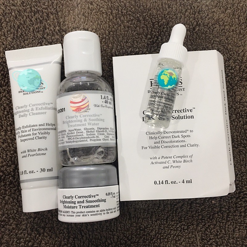 Set Dưỡng Sáng Da KIEHL.S Clearly Corrective 4 sản phẩm