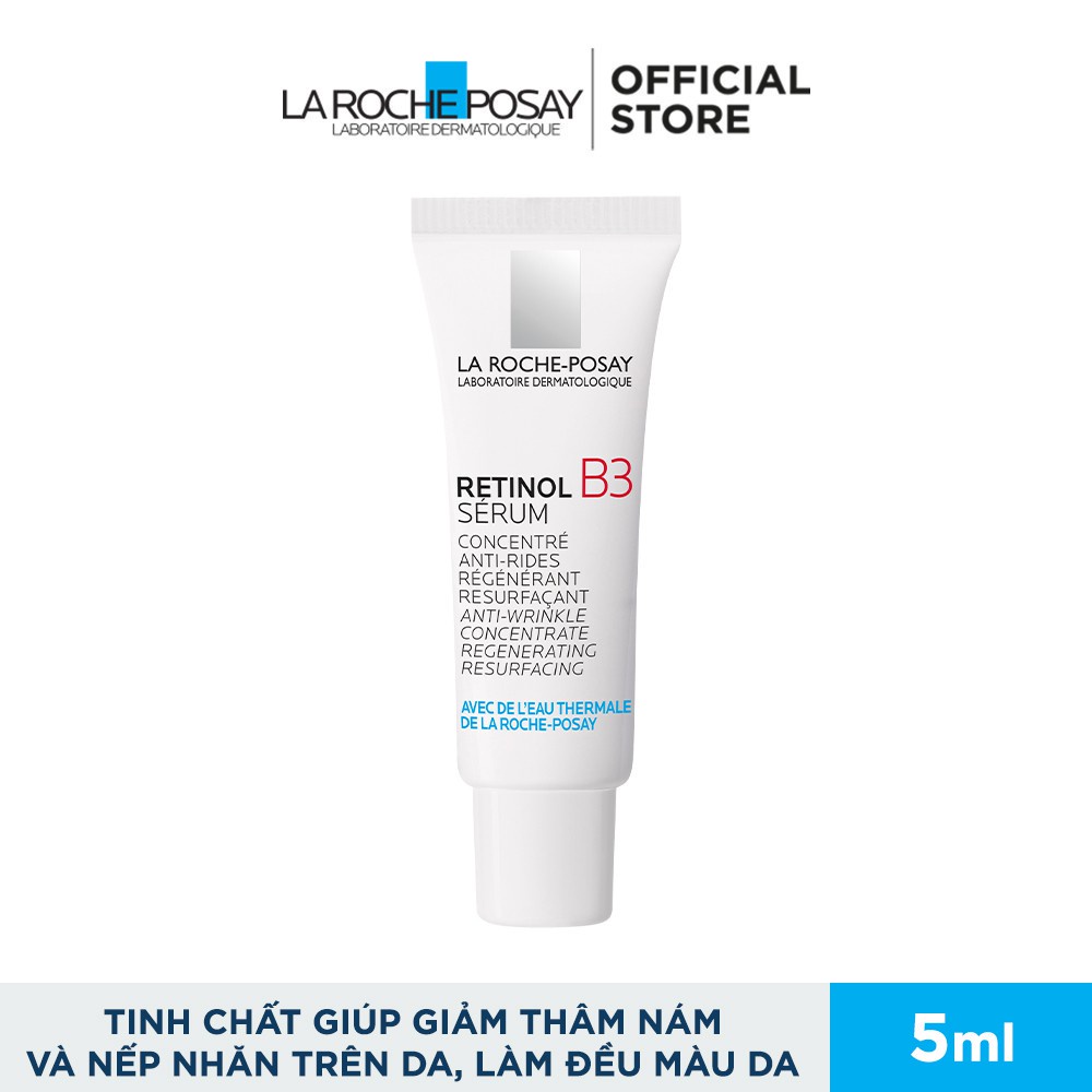 Bộ Tinh Chất Giúp Tái Tạo Da, Giảm Thâm Nám và Nếp Nhăn Trên Da Làm Đều Màu Da La Roche-Posay RETINOL B3 SERUM