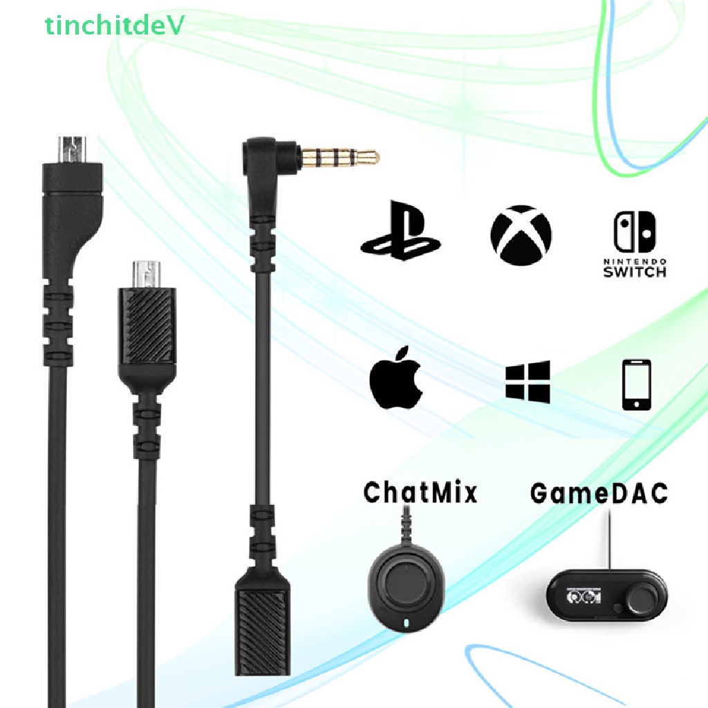 Dây Cáp Chuyển Đổi Âm Thanh 8Pin Thay Thế Chuyên Dụng Cho Steelseries Arctis 3 5 7 Pro