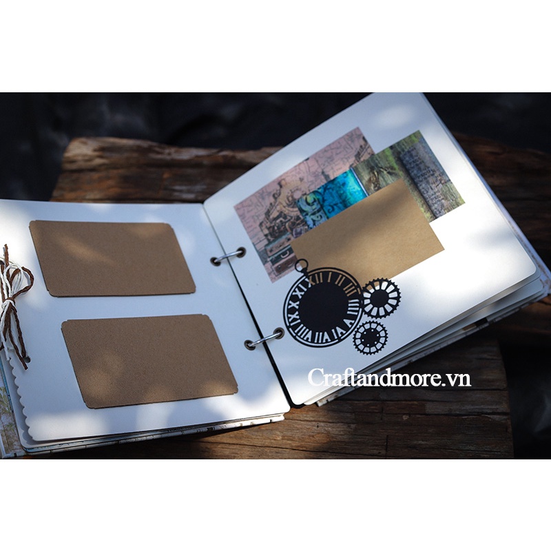 Scrapbook album ảnh handmade Film de Paris