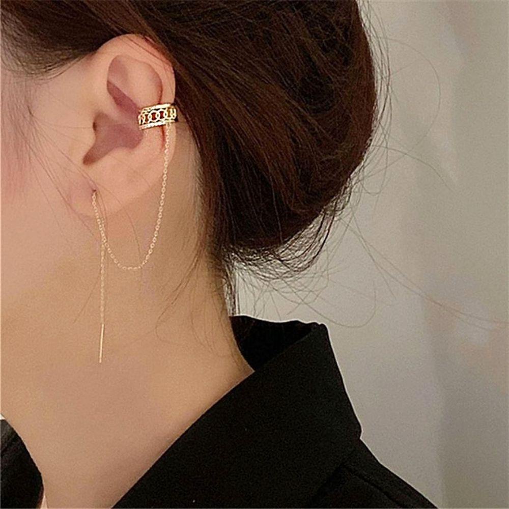 Bông Tai Tua Rua Bằng Đồng Phong Cách Hàn Quốc