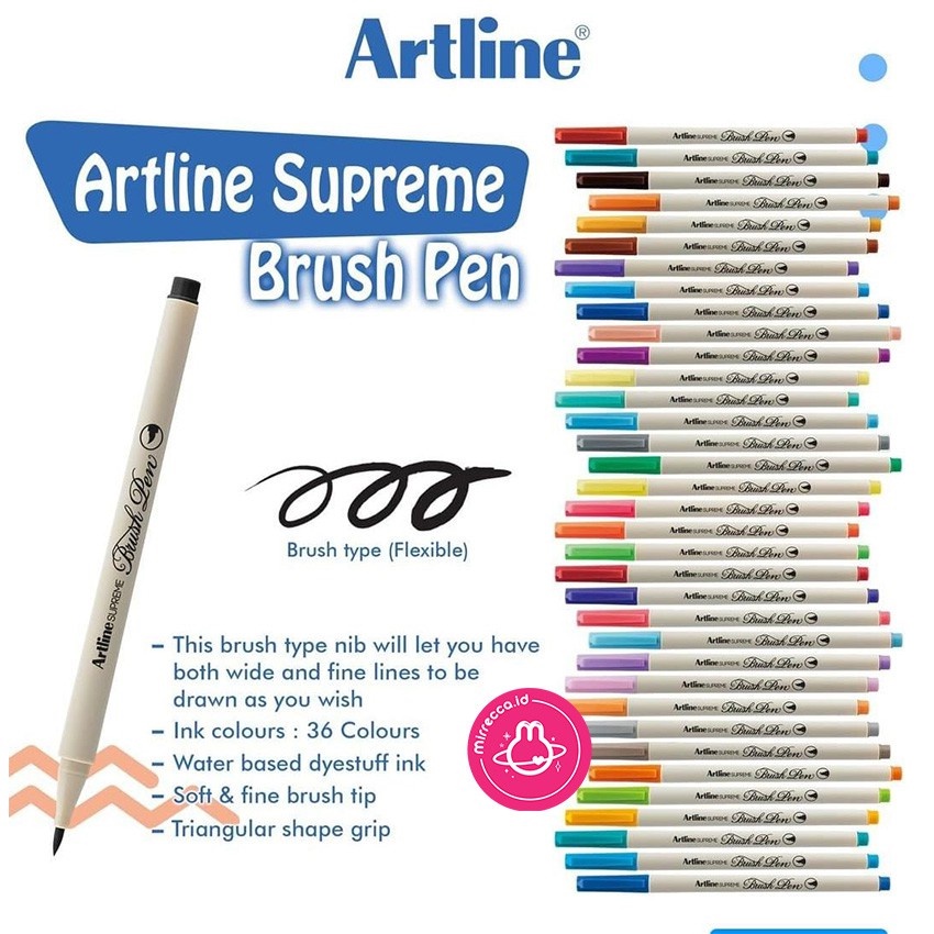 Bút Lông Đầu Cọ Vẽ Artline Supreme Brush EPFS-F