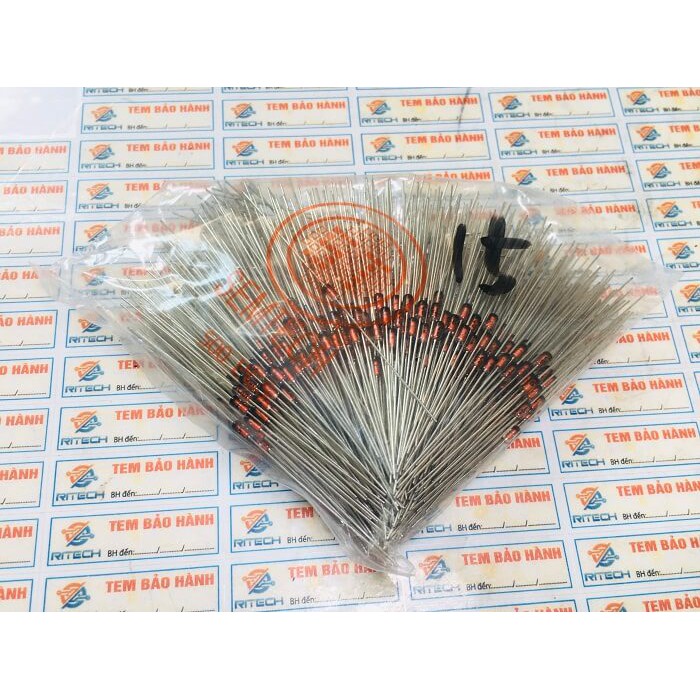 Combo 45 chiếc Diode zenner 15V 1W