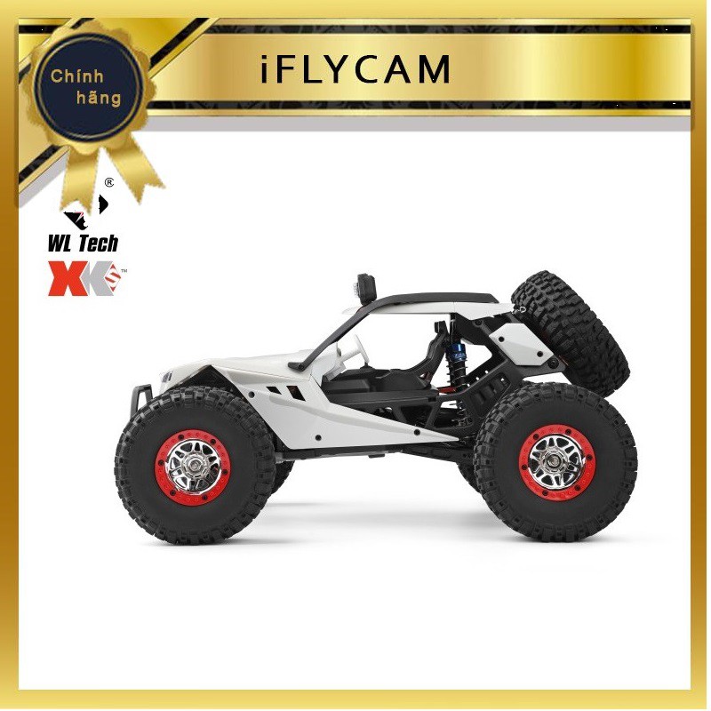 Siêu Xe Địa Hình Điều Khiển Từ Xa Tốc Độ Cao WLtoys 12429 40km/H 1/12 2.4G 4WD - Có Video Thực Tế