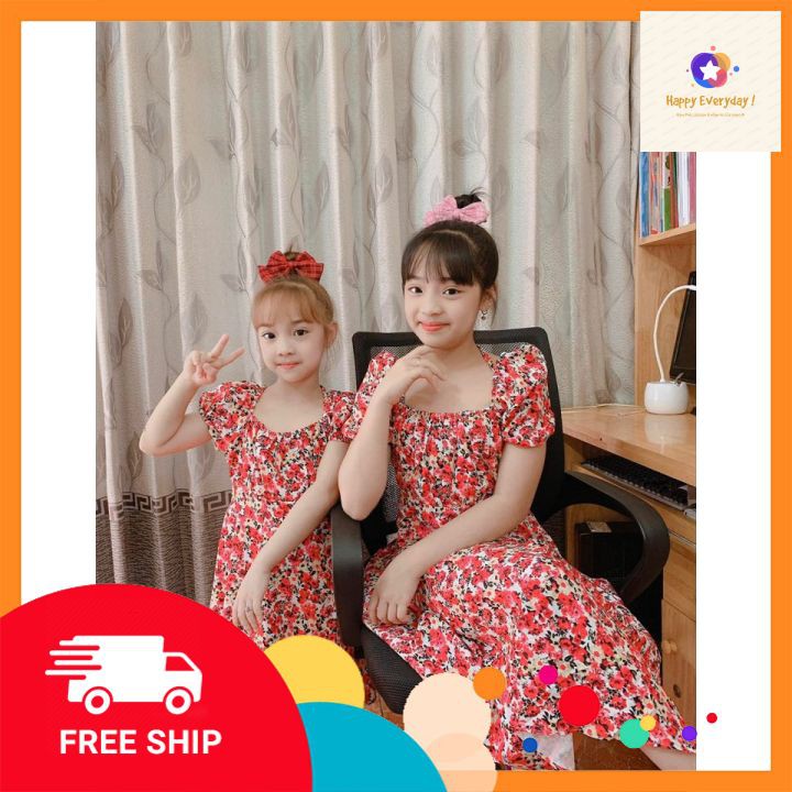 Váy đôi mẹ và bé 👗 FeeShip ☎ Hỗ trợ tư vấn chọn SIze 24/7  🎁 Đi chơi, dạo phố, nghỉ mát hết ý nha các Mẹ !