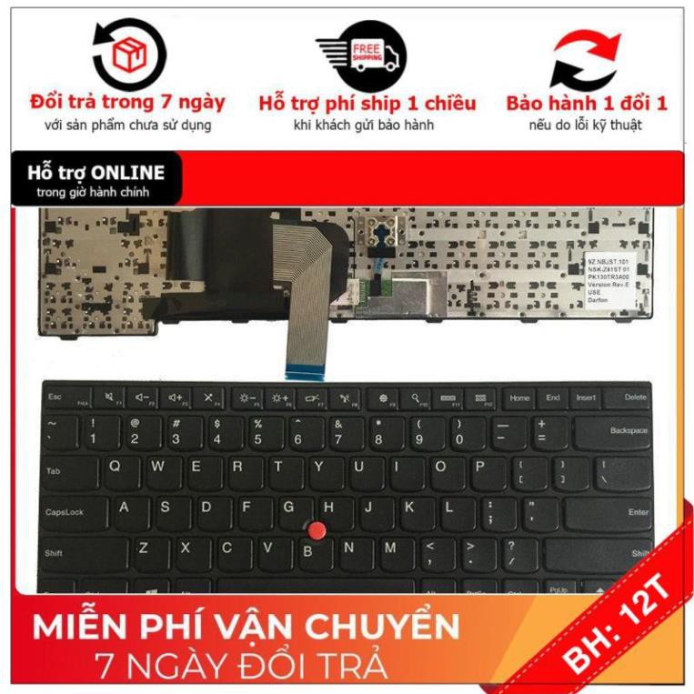[BH12TH] ⚡Bàn phím laptop Lenovo ThinkPad E460 E465