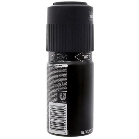 Xịt khử mùi Axe Black hương Nồng nàn chai 150ml