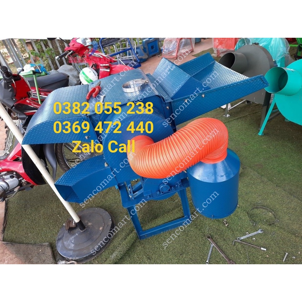 Máy tuốt lúa mini đa năng, chạy động cơ điện, động cơ xăng giá tốt